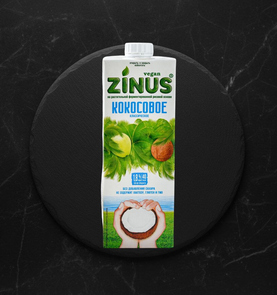 Раст.напиток Кокосовое 1,8% ZINUS тп 1л