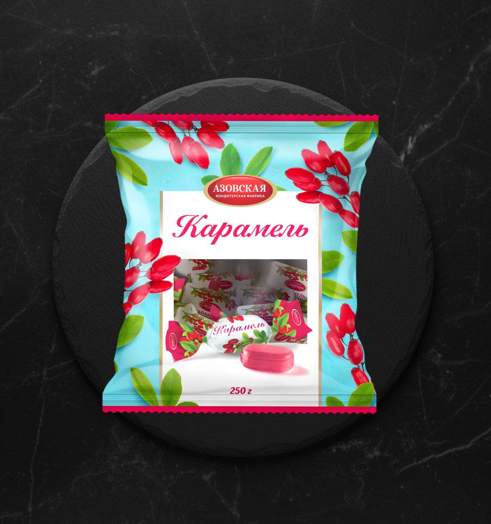 Карамель Барбарис 250 гр ТМ Азовская ТМ