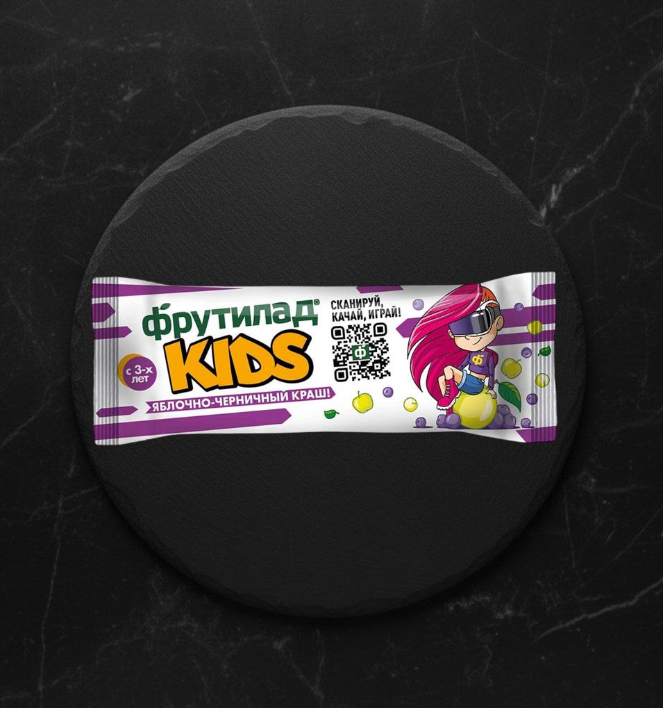 Фруктовый Батончик с Черникой для детского питания Фрутилад Kids 25г
