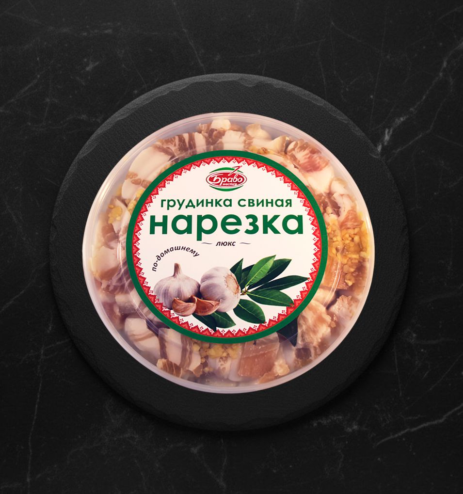 Нарезка Грудинка Свиная Люкс По-Домашнему в банке 200г