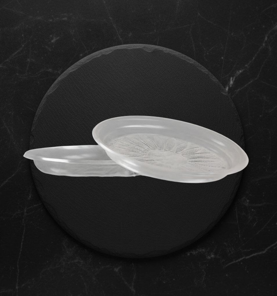 Тарелка Однораз. 170мм б/цв 10шт