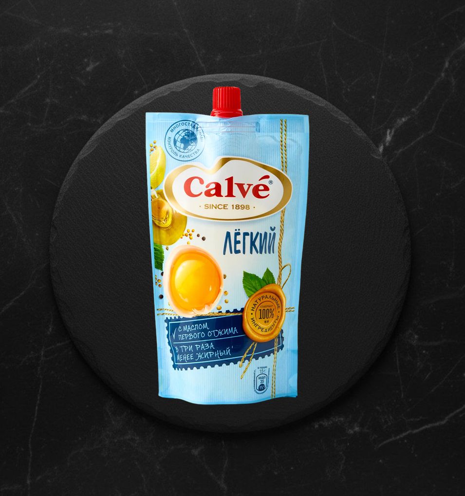 Соус Майонезный Calve Лёгкий 20%, 230гр
