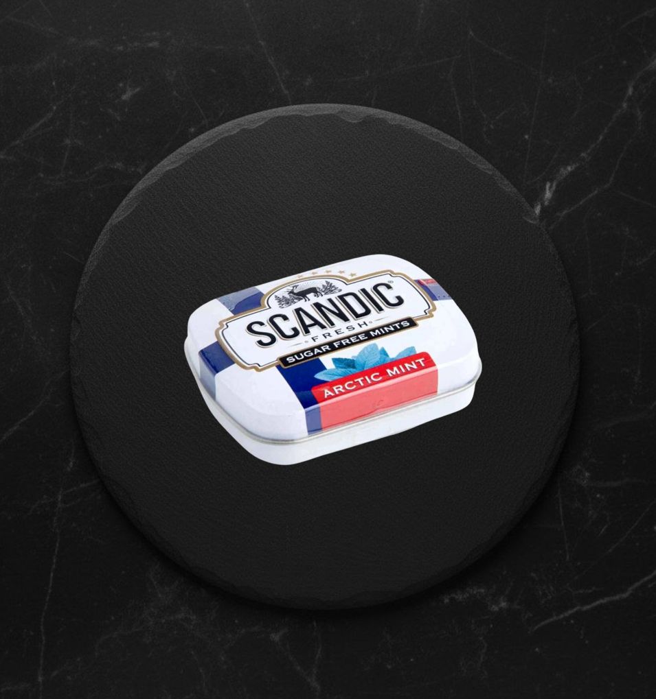 Конфеты Scandic Арктическая Мята б/сах 14г