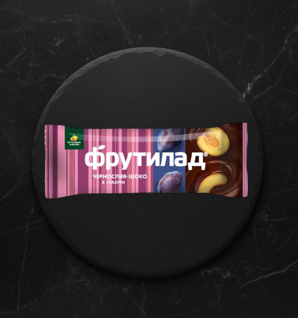 Фруктовый Батончик глазированный "Фрутилад Чернослив-Шоко" 40г