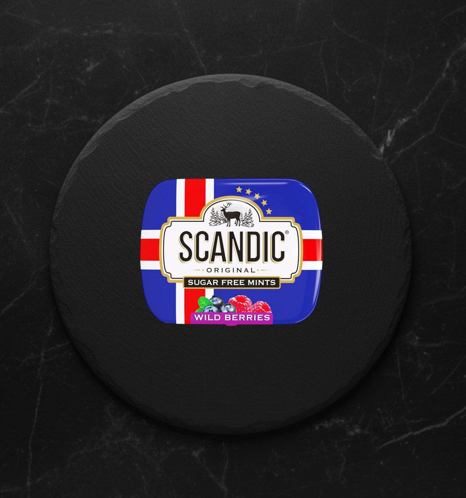 Конфеты Scandic Лесные Ягоды б/сах 14г