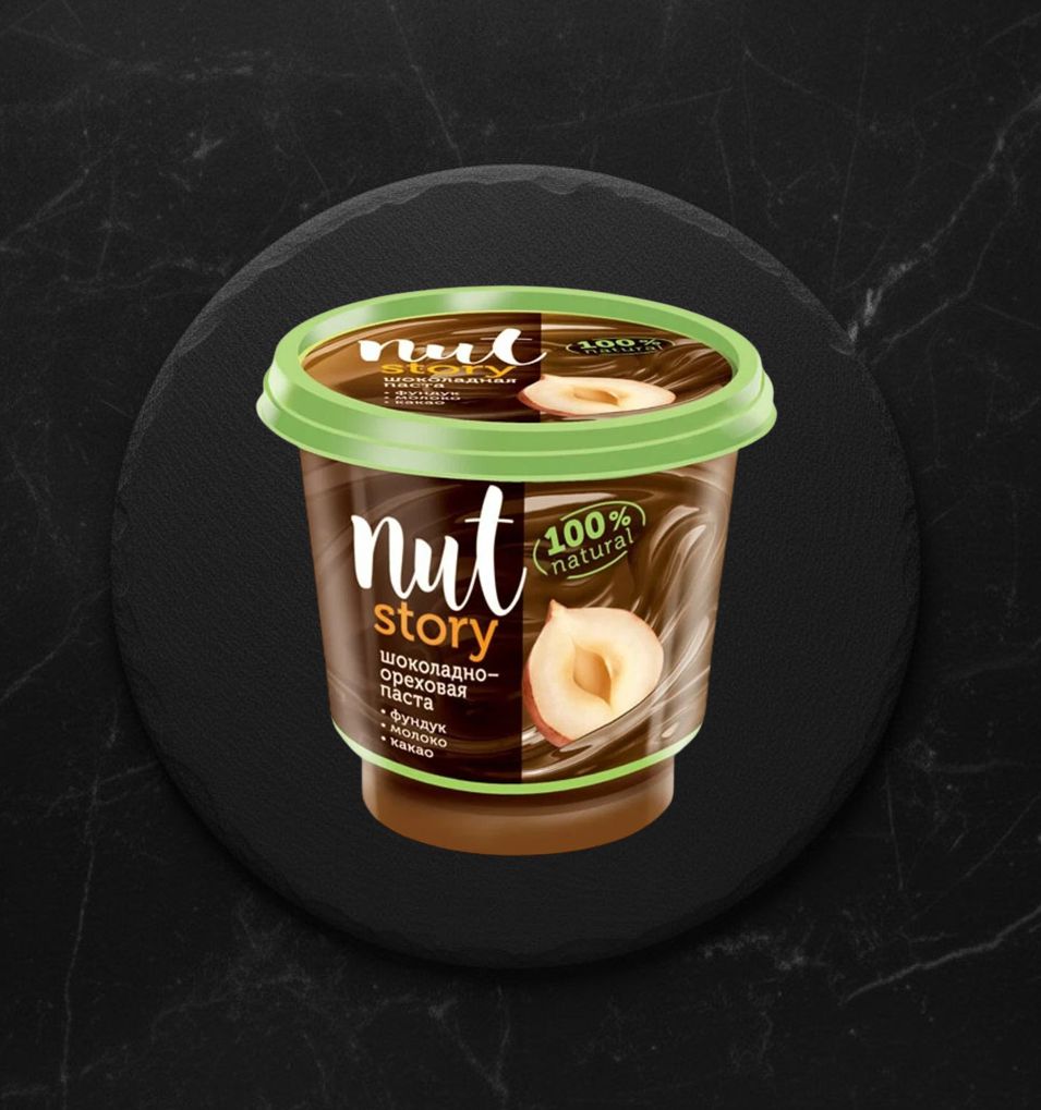 Паста Ореховая Nut Story c добавлением какао 350г