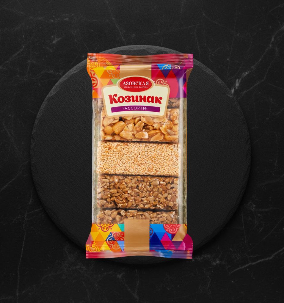 Козинак Ассорти 280 гр ТМ Азовская кф