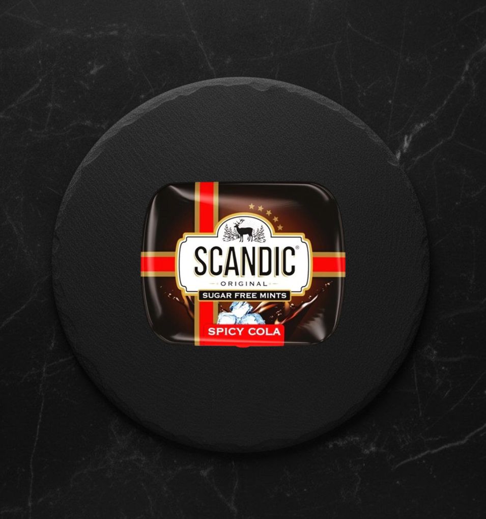 Конфеты Scandic Кола б/сах 14г