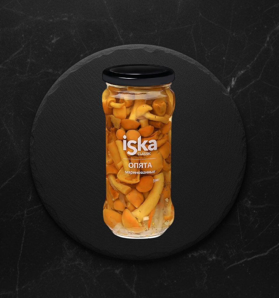 Опята маринованные ISKA 350гр стекло