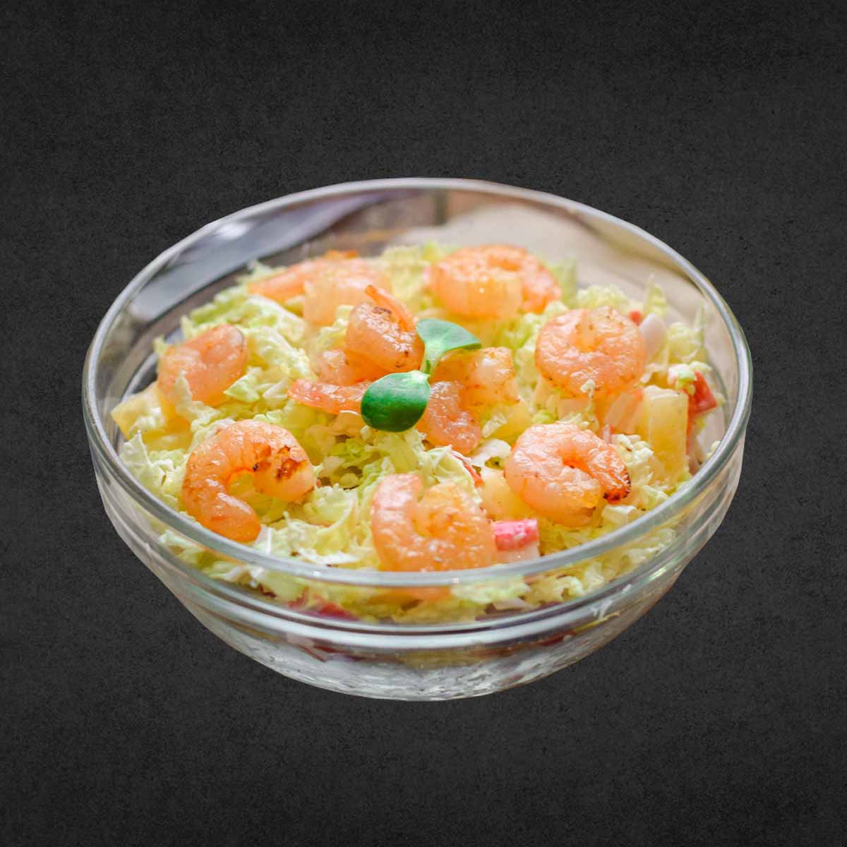 Салат с Креветками и Ананасом Мясн.Центр