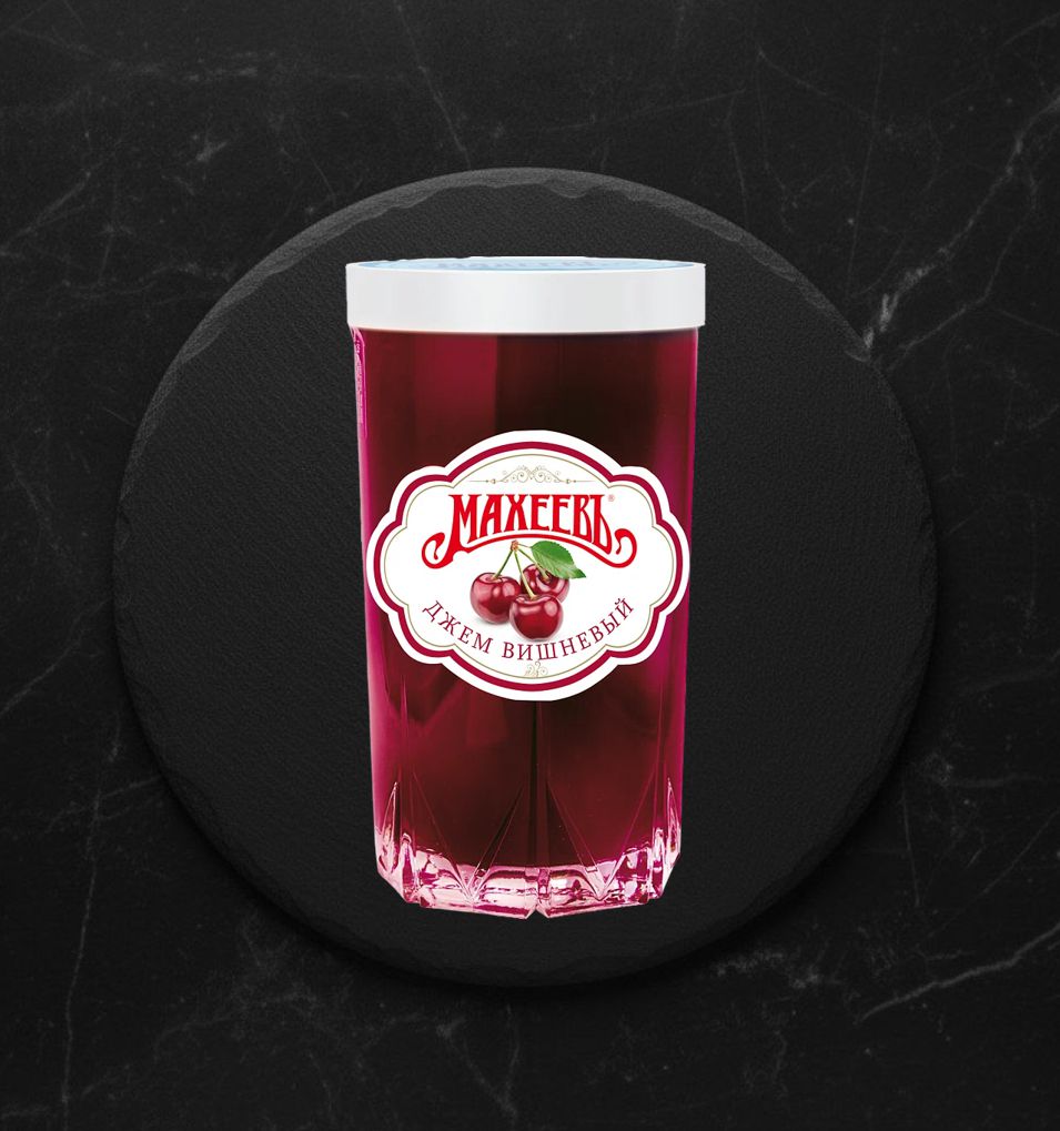 Джем Вишневый Махеев 400гр стакан