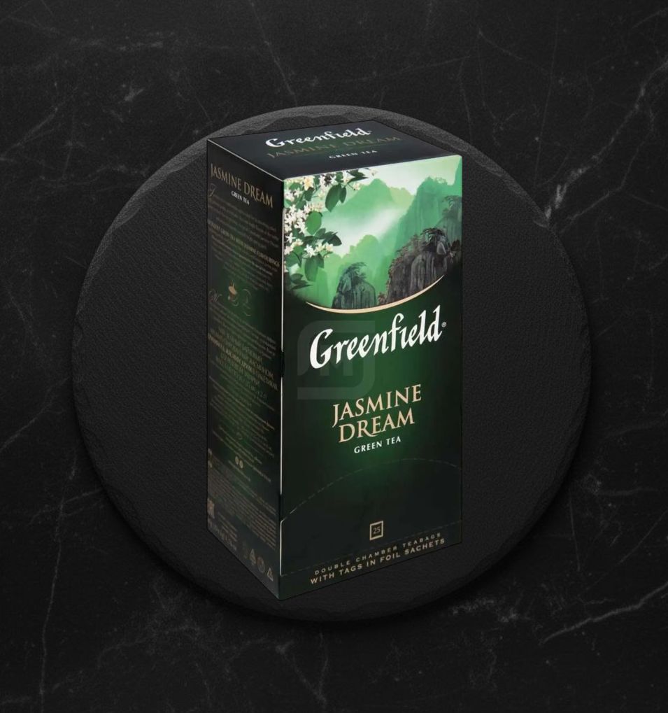 Чай Гринфилд зеленый Жасмин Дрим 2гр.*25п.