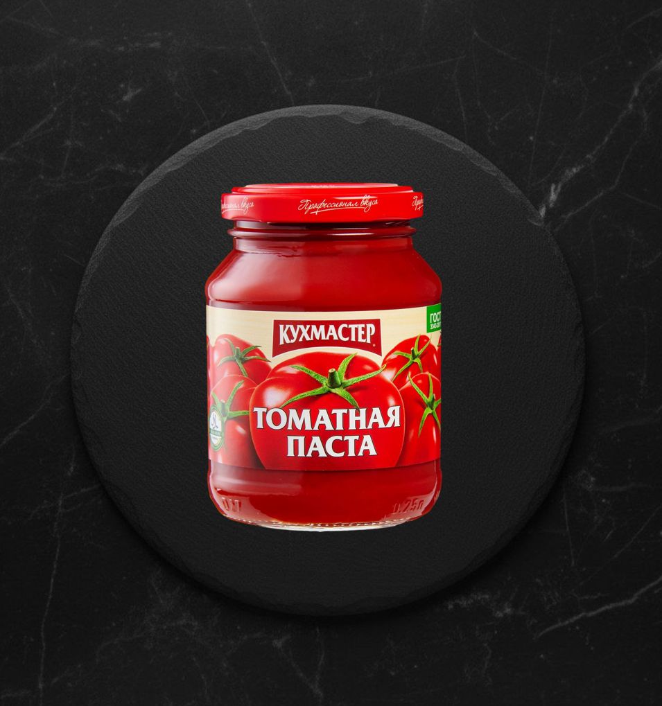 Кухмастер томатная паста 270г