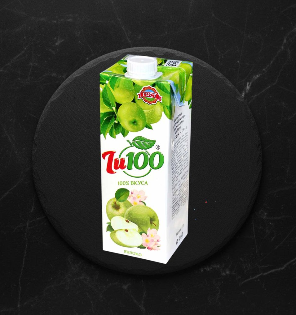 Нектар Zu100 Яблочный 1 л т/п