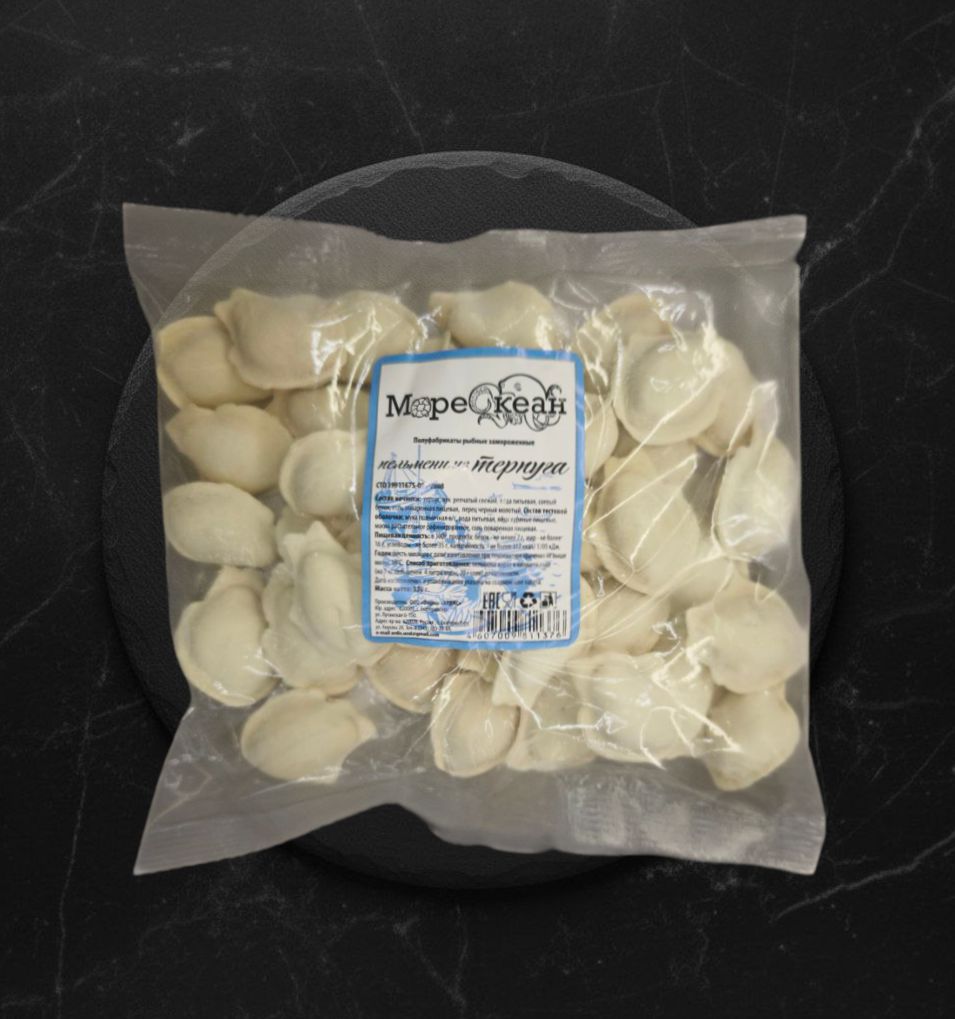 Пельмени Рыбные Море Океан из Терпуга 0,350кг