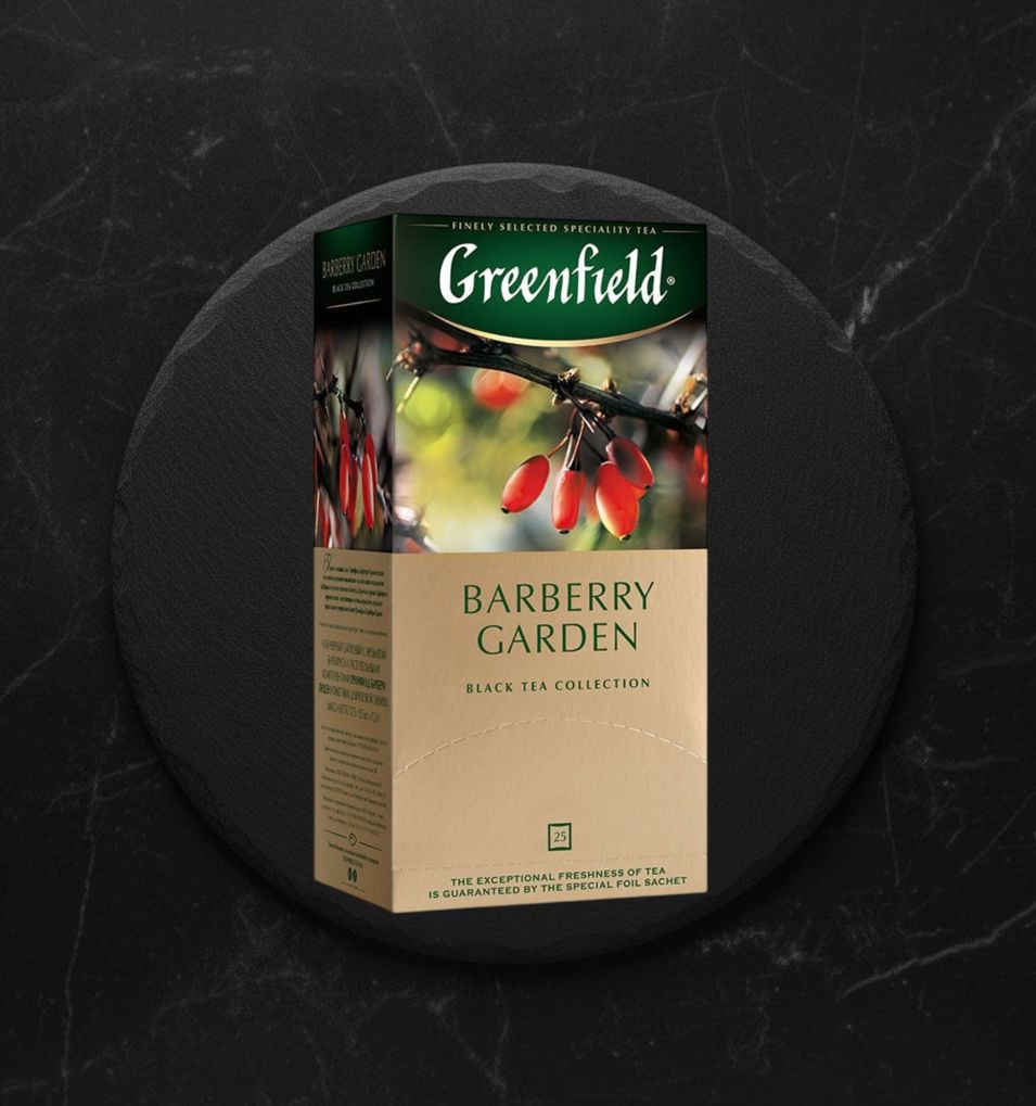 Чай Гринфилд Барбери Гарден 25 пак.