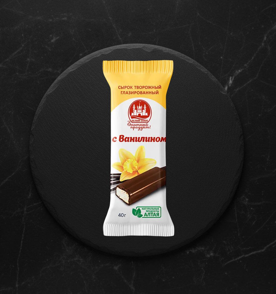 Сырок Творожный глазир. с ванилином 23% 40г
