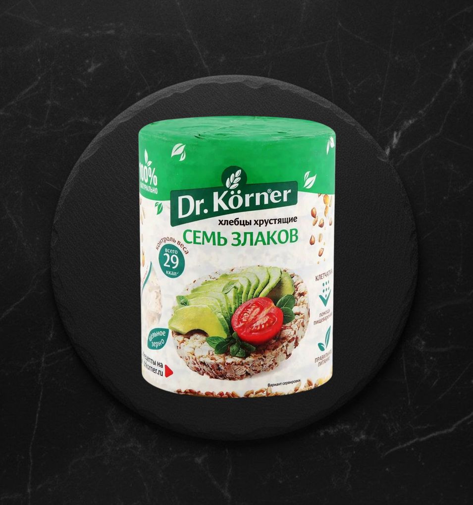 Хлебцы 7 злаков Dr. Korner 100гр