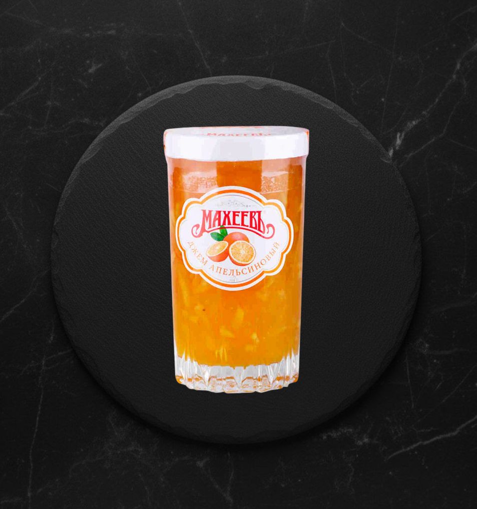 Джем Апельсиновый Махеев 400гр стакан