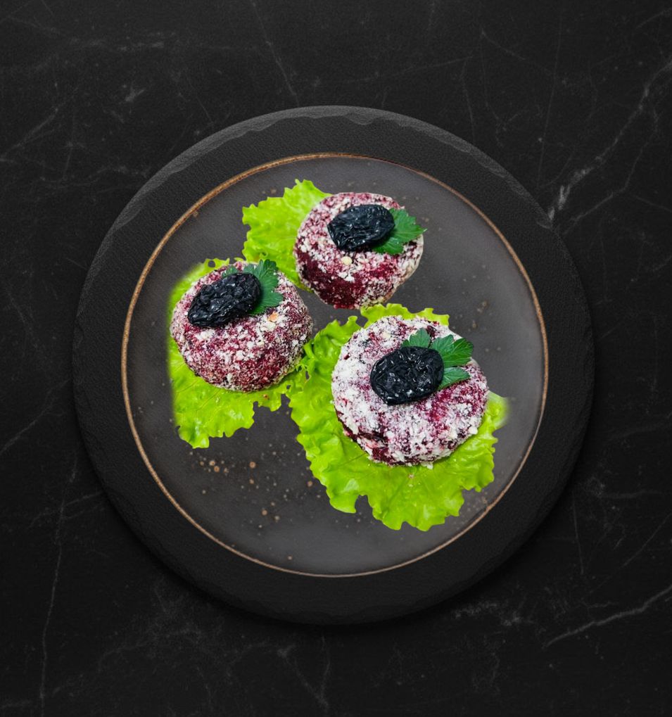 Котлеты Свекольные С Черносливом Пост Мясн. Центр