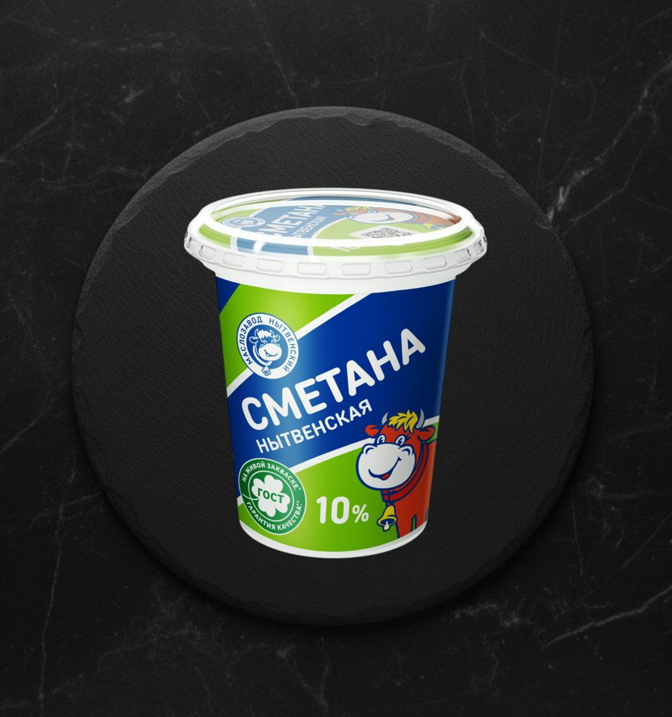 Сметана 10% 0,3 ст Нытва