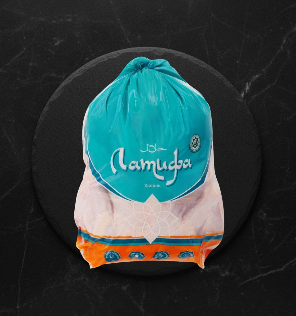 Курица Тушка ЛАТИФА Бройлер охл в упаковке