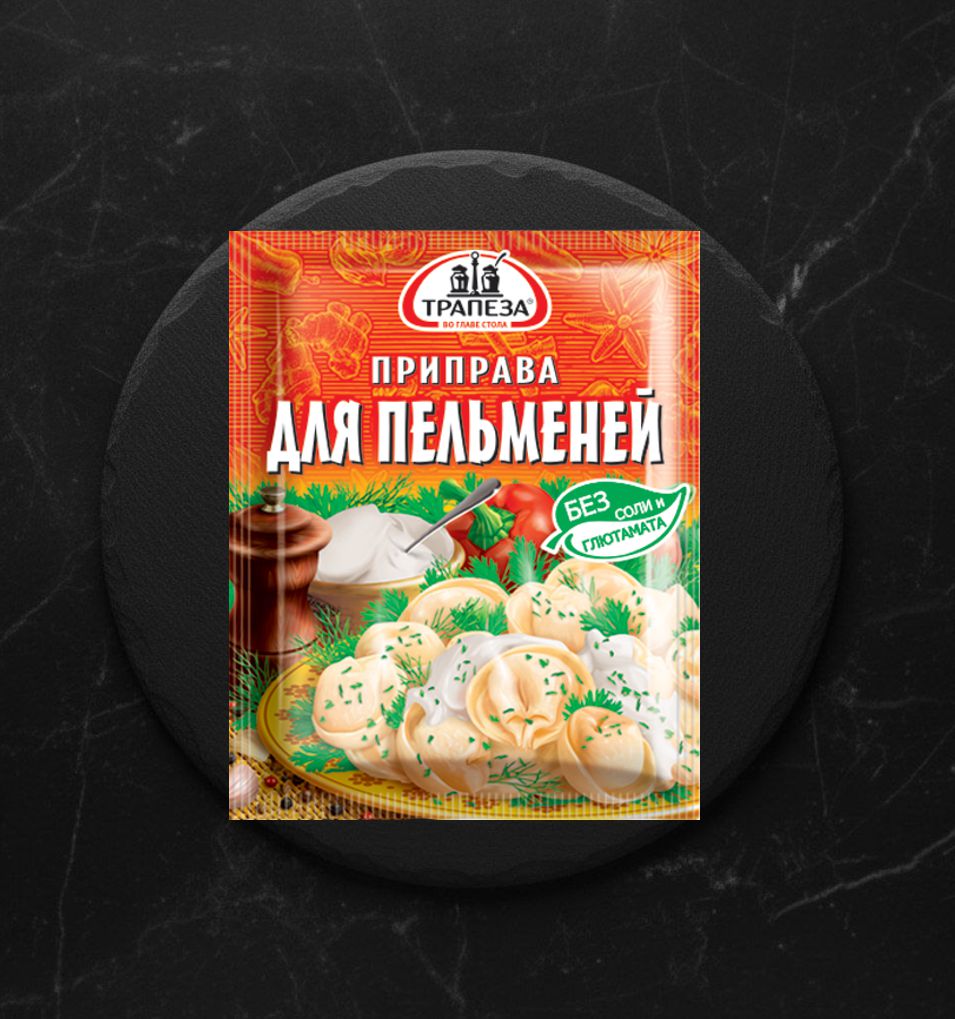 Приправа Для пельменей 15гр ТМ Трапеза