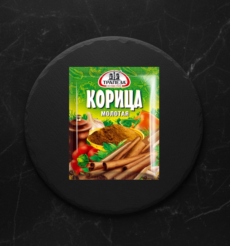 Корица Молотая 15гр ТМ Трапеза