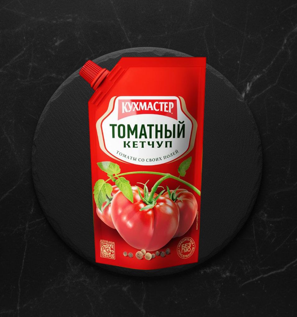 Кухмастер кетчуп томатный 260 г