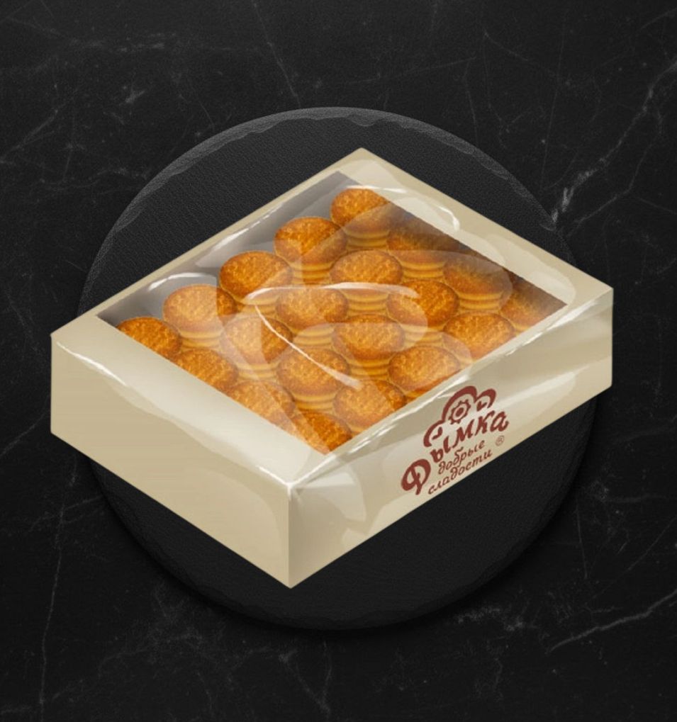 Печенье сдобное Апельсин для дет пит Дымка