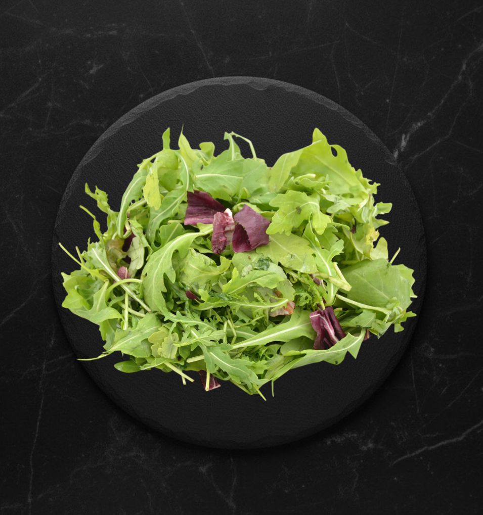 Овощи Салатные свежие "Рукола, Радиччо, Фриссе" 75г