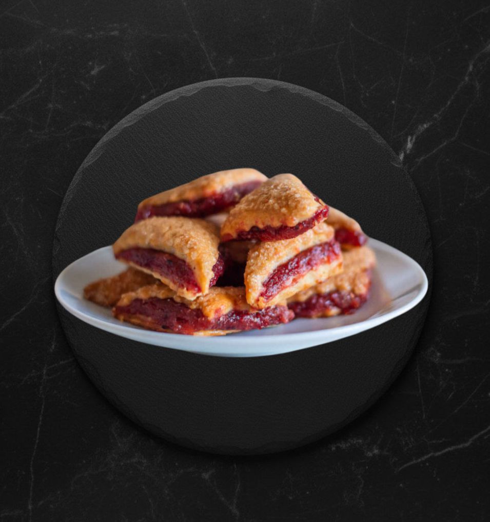 Печенье слоеное Марокканское с КЛЮКВОЙ