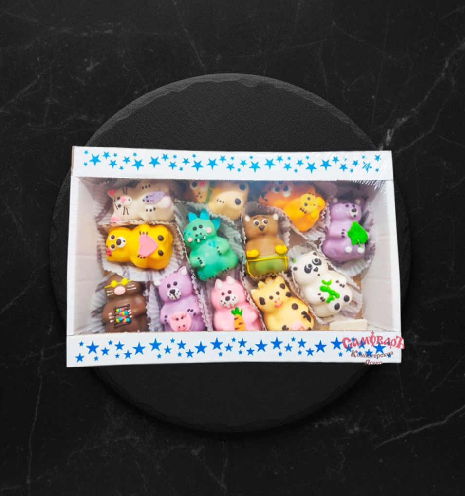 Зефир печенье ВИЛАНКИ ЛЕТНЕЕ АССОРТИ вес