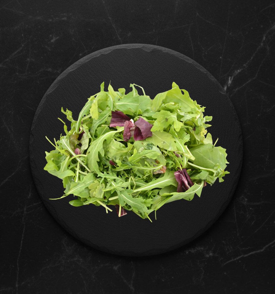 Овощи Салатные свежие "Рукола, Радиччо, Фриссе" 50г