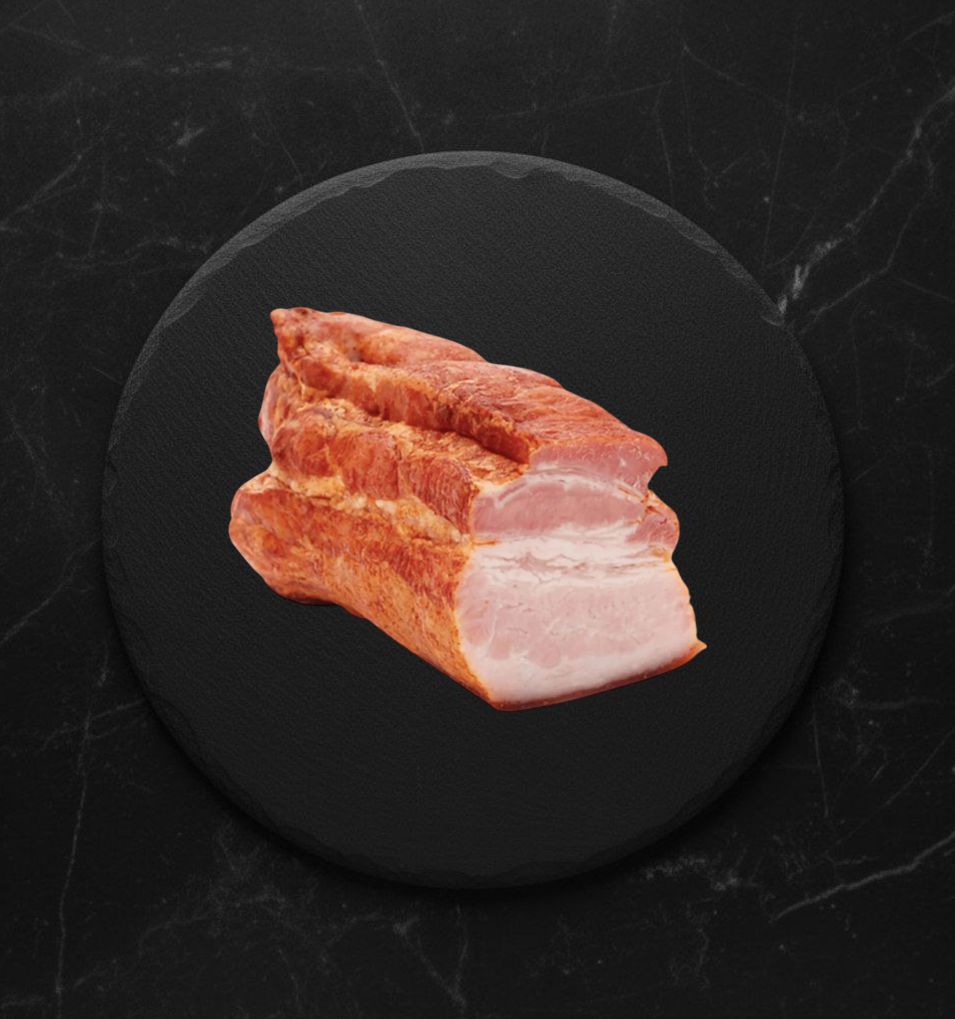 Грудинка Фермерская Копчено-вареная вес