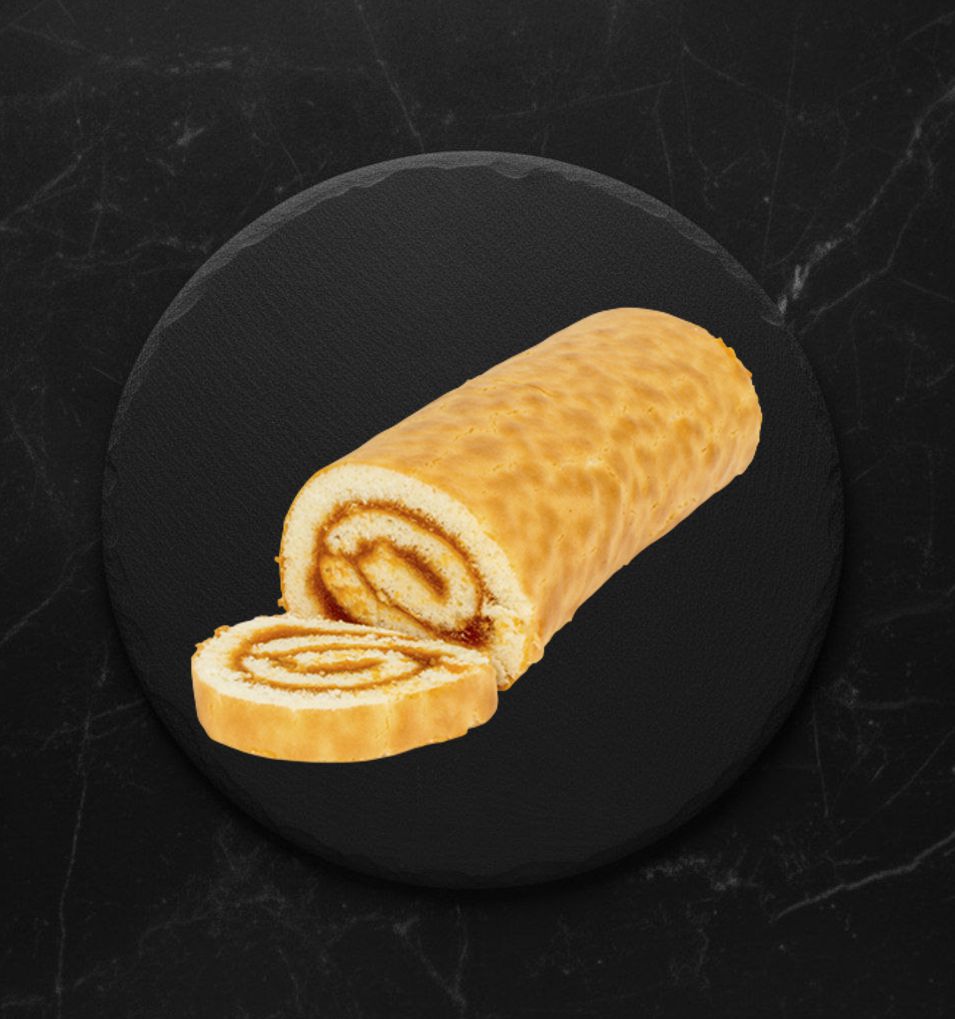 Рулет Бисквитный с Абрикосовой начинкой Профитролио