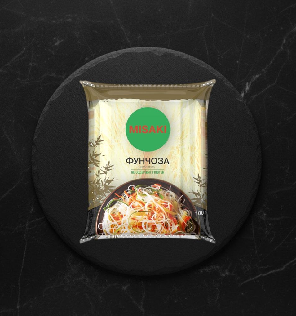 Вермишель Фунчоза MISAKI 100г