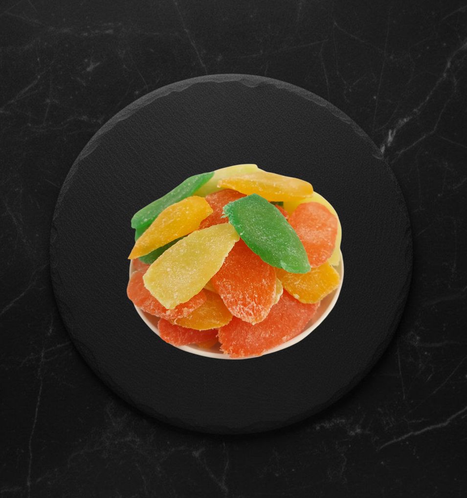 Цукаты фруктовые листики 140г Три Орешка