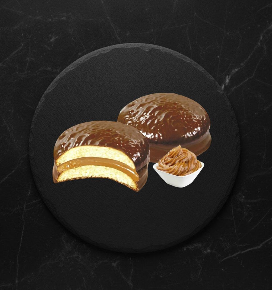 Печенье сдобное ШОЛО ШОККО-ПАЙ Сгущенка вес