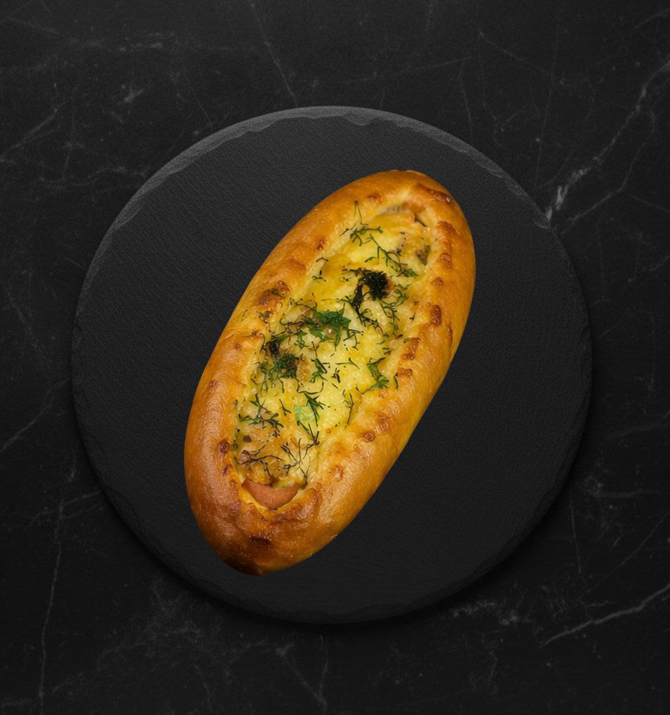 Хот Дог с Сосиской и Сыром 170 гр шт Мясн. Центр