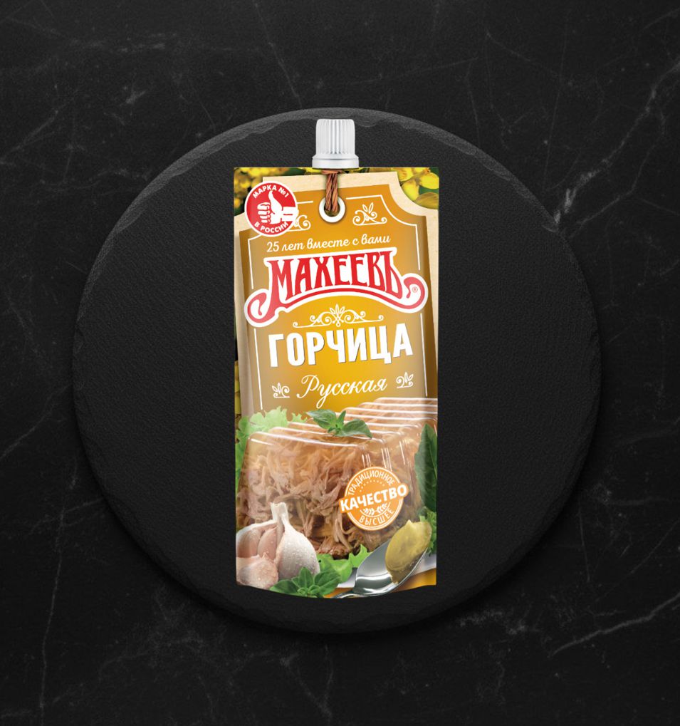 Махеев Горчица русская дой-пак 140гр