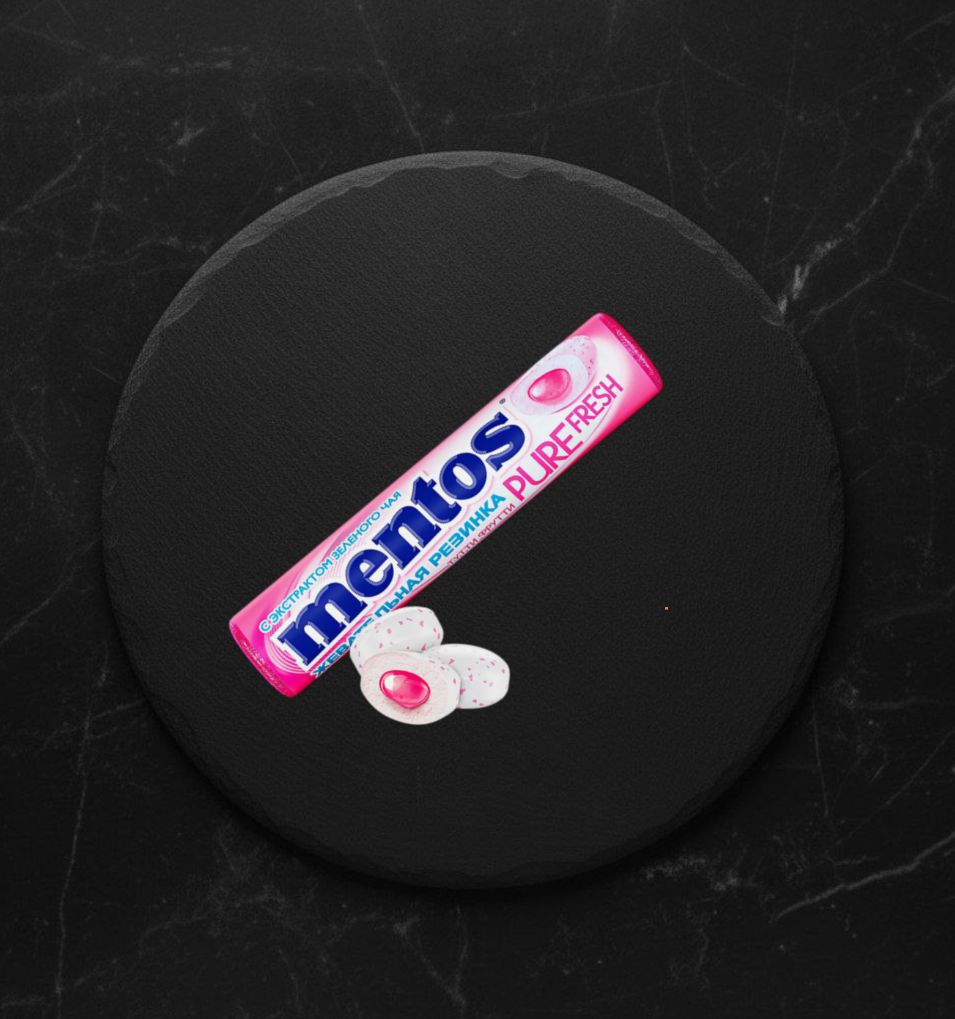 Жевательная Резинка Mentos Pure Fresh Тутти-Фрутти 15,5г