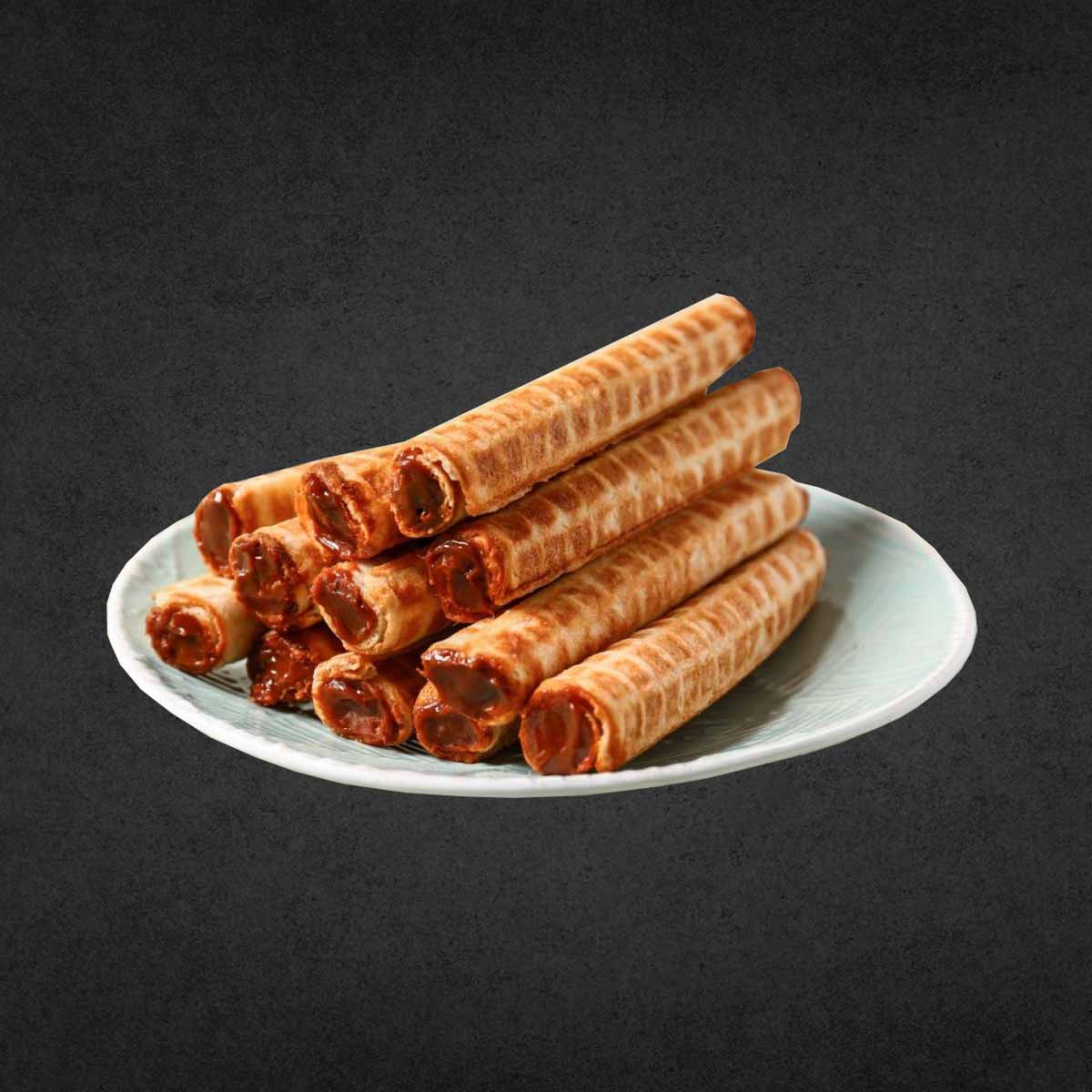 Трубочки с Соленой Карамелью