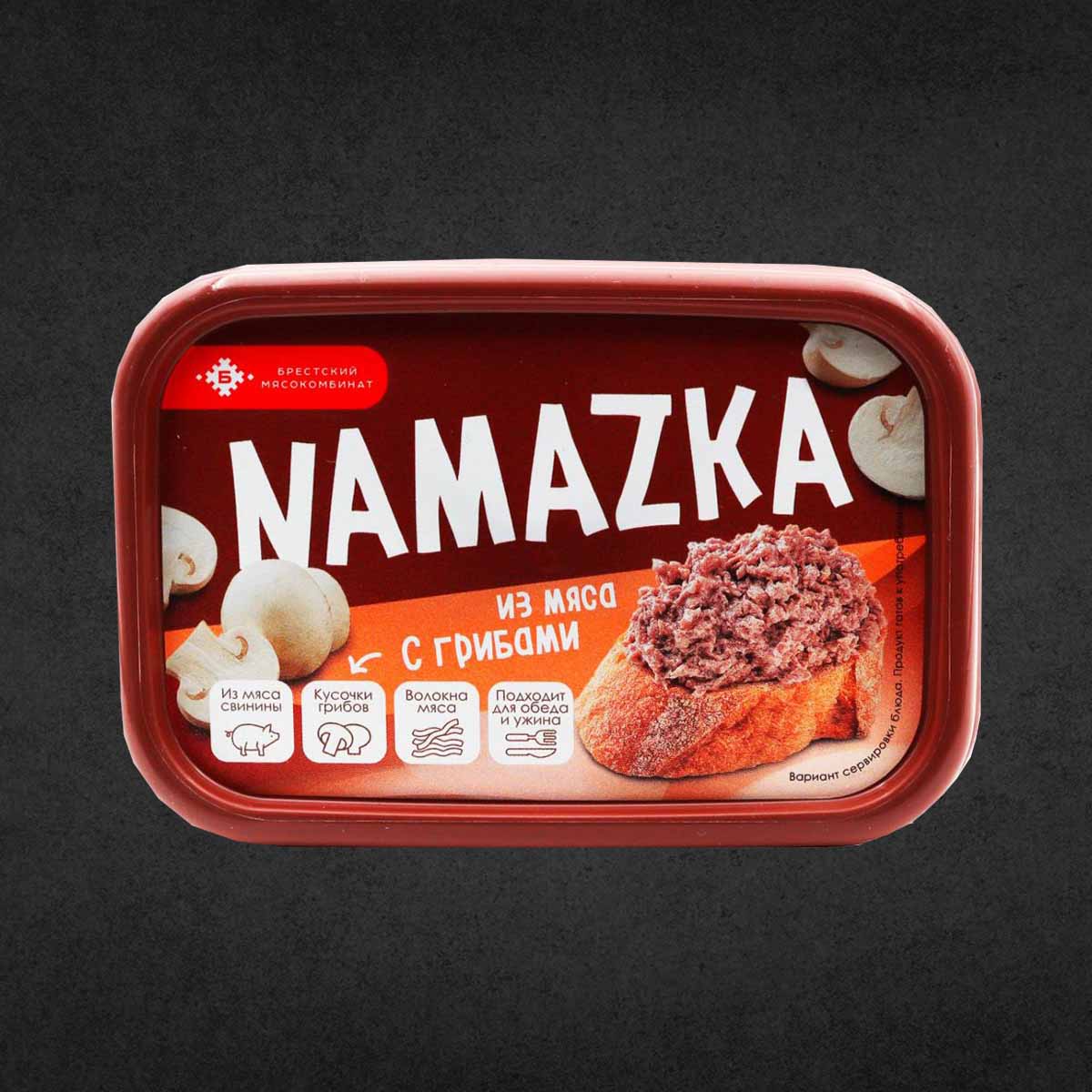 Паштет Мясной Namazka с грибами 150г. Брест