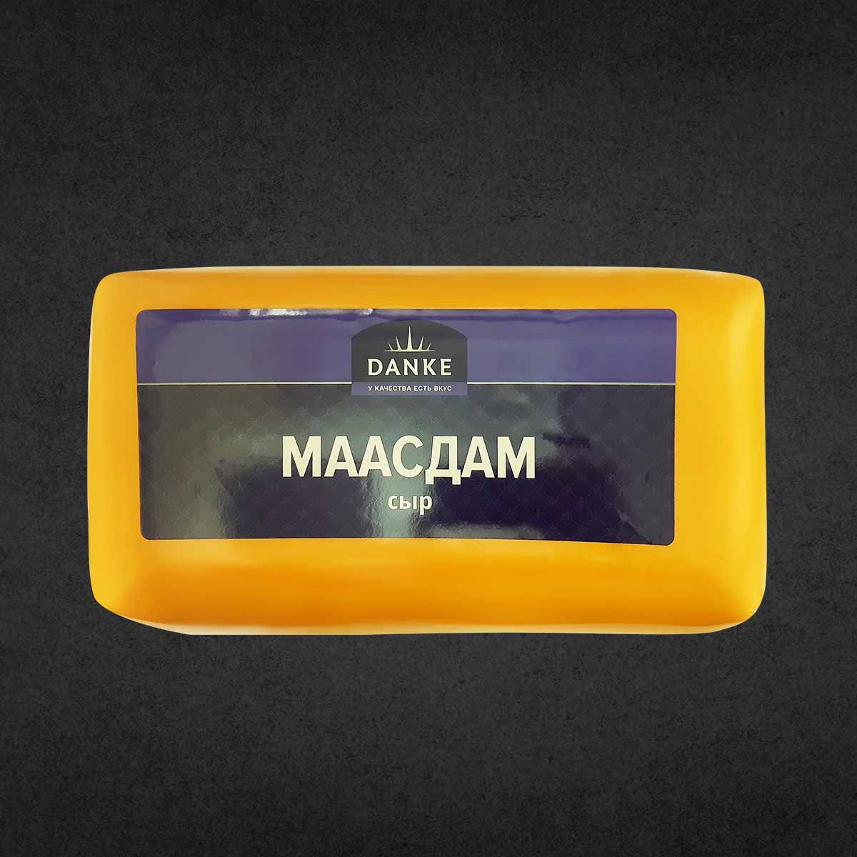 Сыр Маасдам 45% вес TM DANKE