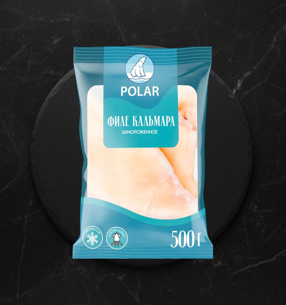 Филе Кальмара 500г в/у Polar