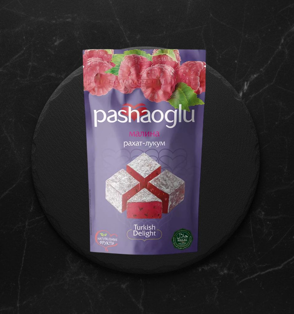 Рахат-Лукум Pashaoglu 150гр с Малиной