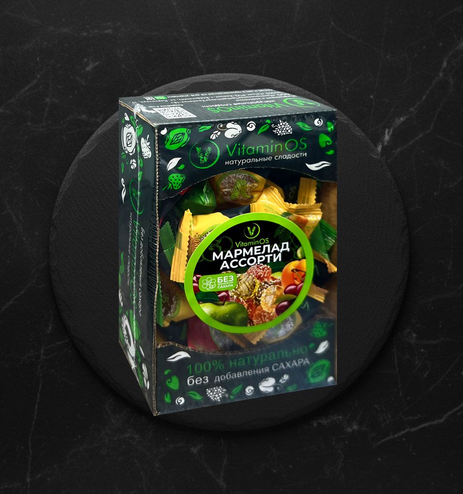 Мармелад без сахара Ассорти VitaminOS 350г