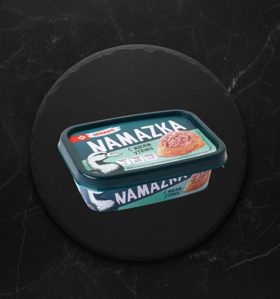 Паштет Мясной Namazka с мясом утенка 150г. Брест