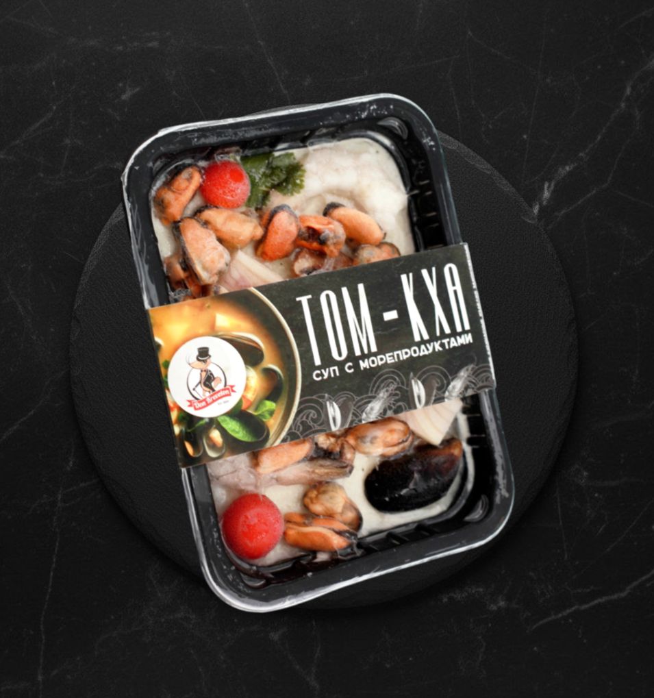Суп ТомКха с морепродуктами 190гр